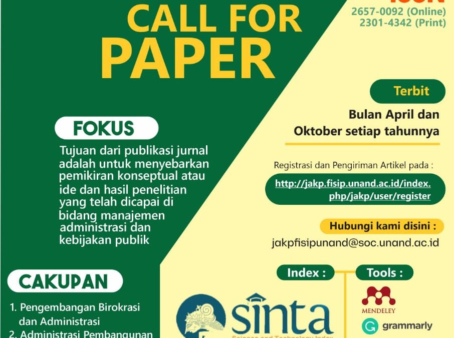 JAKP Call For Paper