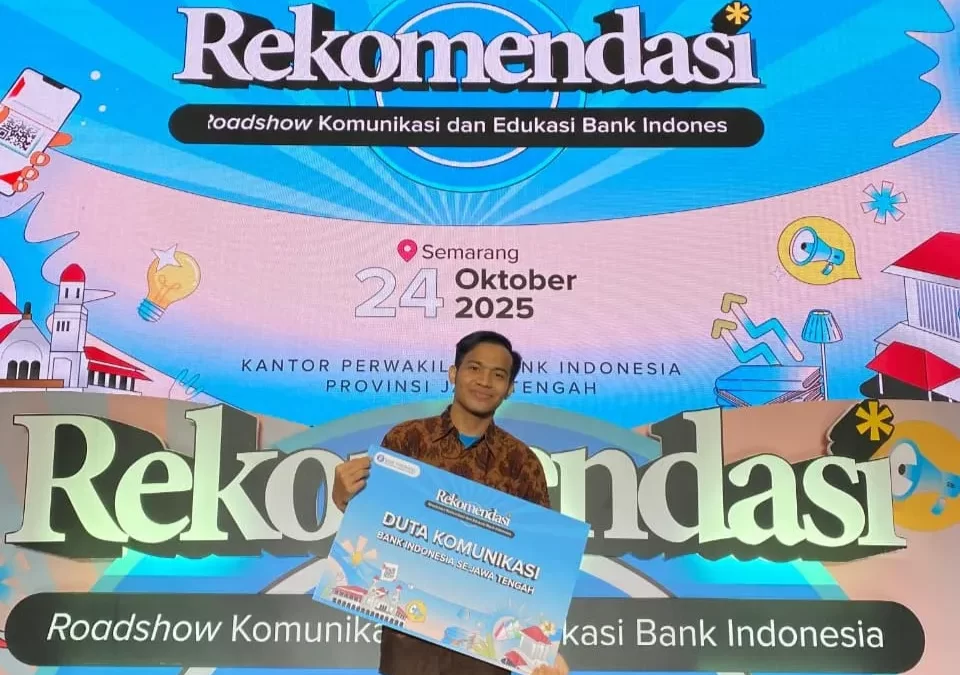 Mahasiswa Magister Administrasi Publik Undip Terpilih sebagai Duta Komunikasi Bank Indonesia Tahun 2025