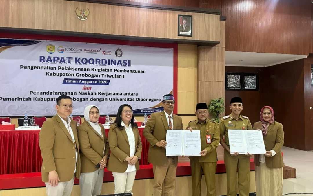 Akselerasi Kompetensi Birokrasi: FISIP UNDIP dan Pemkab Grobogan Buka Peluang Pendidikan S2 dan S3 bagi Aparatur Daerah